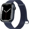 9ab6442e6684d9a8 OULUOQI Compatible with Apple Watch Band Series 9, Ultra/Ultra 2, SE 8 7 6 5 4 3 2 1 38mm 40mm 41mm 42mm 44mm 45mm 49mm Women and Men, Stainless Steel Milanese Loop Magnetic Clasp Replacement for