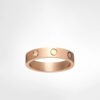 9ab6d15935e40065 designer ring Screw Mens Rings Woman Classic Lover for Love Wedding Diamond Ring Gold Sier Rose Never Fade Not Allergic -4/5/6mm