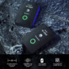 M-vave WP-9 Wireless Earphone Monitor 2.4G Rechargeable Transmitter Receiver with Volume Support Stereo Mono Mute Function