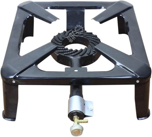 9af04b6fc3aadff4 BACOENG 5.33 kw output Cast Iron Large Gas Burner Boiling Ring Restaurant Catering Camping Stove