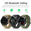 9af66ce0bef22980 MELANDA 1.39 Inch HD Bluetooth Call Smart Watch Men Sports Fiess Tracker Heart Monitor 400mAh Smartwatch For Android IOS K56