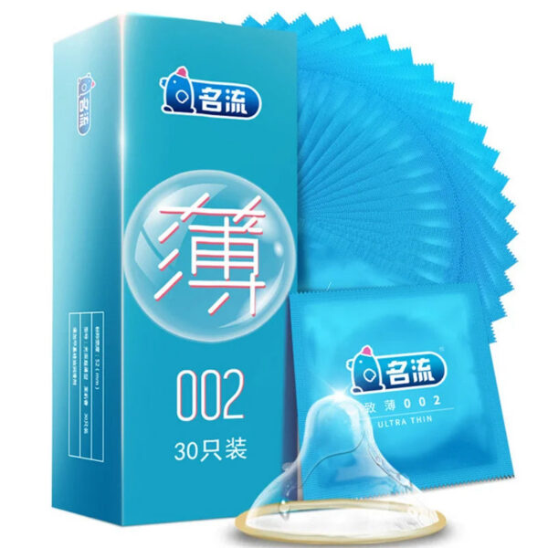 Super Ultra Thin Condoms 30pcs MingLiu Intimate Condone Good Sex Products Natural Rubber Latex Penis Sleeve long-lasting For Men