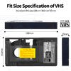SVHS Camcorders JVC RCA Motorized VHS Not For MiniDV/Hi8 VHS-C Cassette Adapter