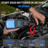 BUVAYE 4 in 1 Car Jump Air 150PSI Tyre Compressor Starter Device 10000mAh Power bank Digital Iatable Pump