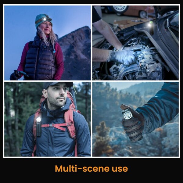 9b4068845e501bf7 Sofirn HS40 USB C Rechargeable Headlamp 18650 Super Bright SST40 LED Torch 2000lm Headlight with 2 Modes Power Indicator