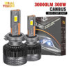 9b42be3fc192697d 30000LM H7 LED Canbus Car Headlight Super HB4 H11 H4 H1 9012 HB3 9005 9006 H8 Lights Plug-N-Play Bulbs 300W 6000K Auto Lamp