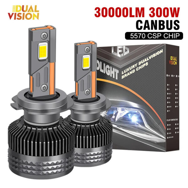 9b42be3fc192697d 30000LM H7 LED Canbus Car Headlight Super HB4 H11 H4 H1 9012 HB3 9005 9006 H8 Lights Plug-N-Play Bulbs 300W 6000K Auto Lamp