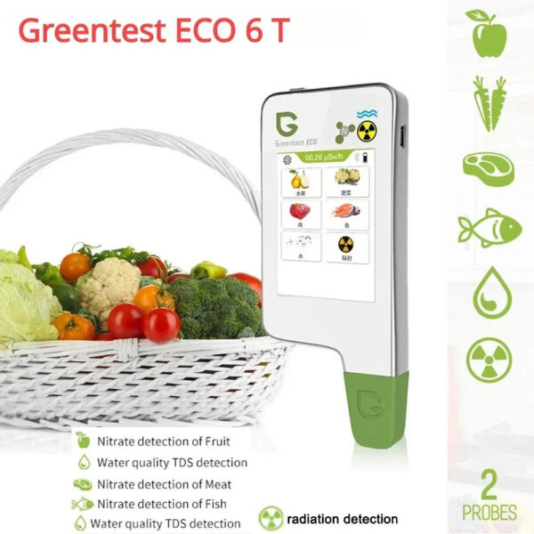 9b5fe615b40ec101 Food Safety Detector Portable New In Food Nitrate Tester Fruits And Vegetables Meat Radiation Nitrate Detection Health Care