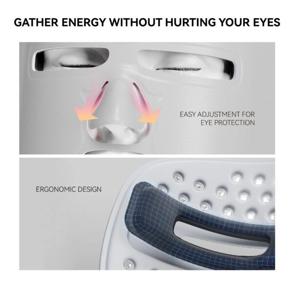 9b6389dc2d1b4962 Hello Face Wireless Near-Infrared Light and Red Light Therapy Facial Mask For Powerful Anti-ageing Professional Ultra-light Mask