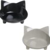 9b8bd0d67461d43e Cat Food Bowl, Anti-Skid Base, Non-Toxic Material, Dishwasher Safe, 14.5cm Diameter