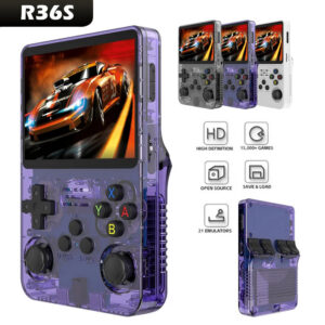 New Open Source R36S Handheld Game Console Linux System Pocket Video Player 3.5 Inch IPS Screen Classic Retro Gaming