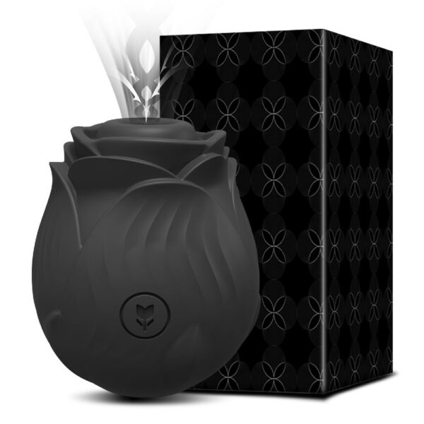 Powerful Sucking-Rose Vibrator Toy Women Vacuum Stimulator Oral Nipple Clit Sucker Toys Goods for Female Adults