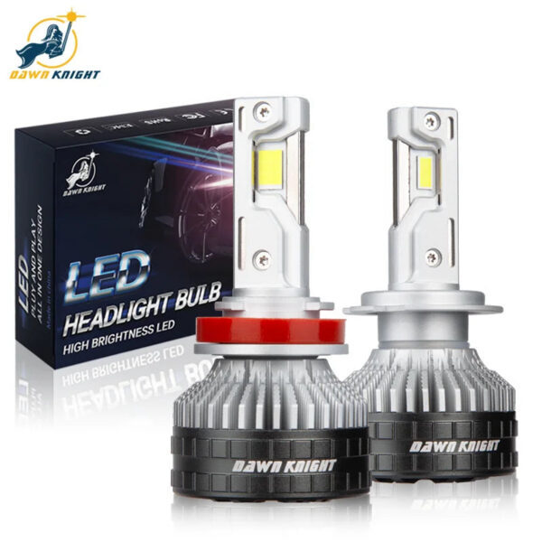 9b9c171ff243f197 DAWNKNIGHT K9C Pro H7 H4 H11 Led Lamp Bigger Copper Tube Led Lights H1 HB3 9005 HB4 9006 12V For Car Led Headlight Bulb