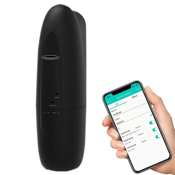 9b9c6a00c3a04018 Smart Aroma Essential Oil Diffuser Bluetooth APP Control Plug-in Wall Scent Aromatherapy Machine Air Fresher for Home Office