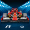 9bd137a966763adb 2024 New Technical Formula F1 Racing Car Building Blocks Set Model MOC Assembly Vehicle Bricks Kids Toys for Boys Christmas Gift