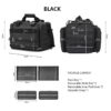 Gun Range Storage Bag Molle System Outdoor Hunting Accessory Nylon Gun Tactical Case Bags Pistol Tool Shoulder Pack Sniper Black
