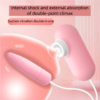 9bfccf9dbcb54ca6 Electric female masturbation clitoral stimulation vibration double jump egg with tongue licking function G-spot orgasmic sex toy