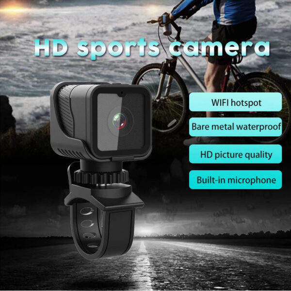 9bfeec51c350c5a0 New1080p high-definition portable sports mini with hotspot WiFi waterproof camera motorcycle and bicycle driving recorder