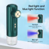 9c011e4949771a55 50ml Portable Pressure Nano Spray Face Steamer Oxygen Injection Instrument Airbrush with LED Therapy Compressor Beauty Skin Care