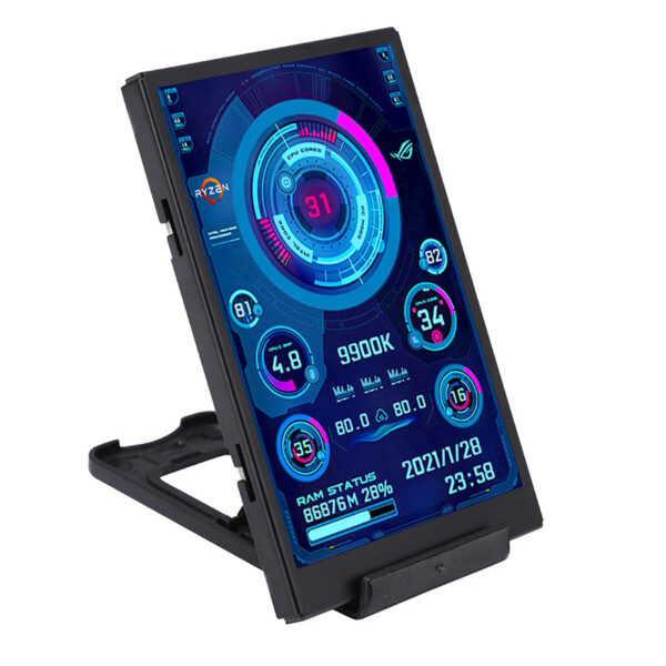 9c043979a3781e10 New 3.5 Inch IPS TYPE-C Secondary Screen Computer CPU GPU RAM HDD MonitorUSB Display For Freely AIDA64