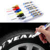 9c0d3e7c300106f5 1Pc Car Oily Painting Waterproof Permanent Graffiti Touch Up Tyre Marker Auto Rubber Tire Tread Mark Pen for Bike Cars Metal