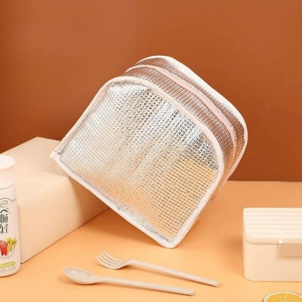 Tote Box Cartoon 3D Three-Dimensional Student Lunch Bag Thickened Aluminum Foil Insulation
