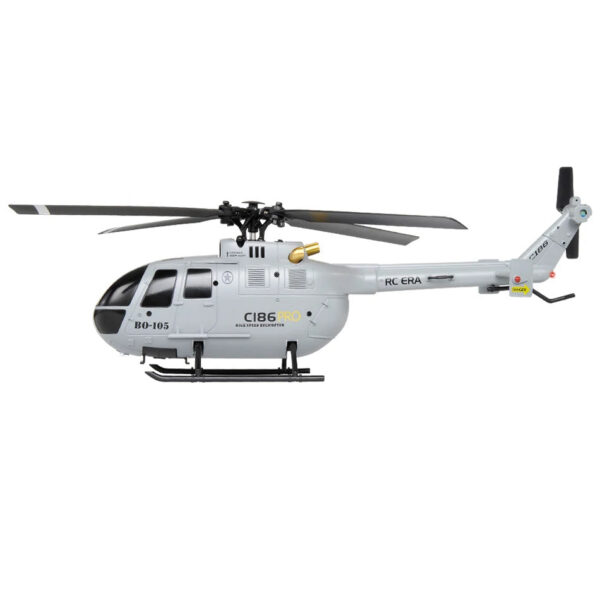 9c2ff4d5f36f1d9b C186 Pro B105 2.4G RTF RC Helicopter 4 Ppropellers 6 Axis Electronic Gyroscope for Stabilization Remote Control Hobbies Toys