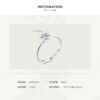 9c3290cfd05797e2 Modian Sterling Sier Simple Round Clear CZ Classic Wedding Engagement Simulated Diamond Band Rings For Women Fine Jewelry