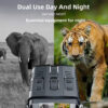 4K Night Vision Binoculars Device 10x Digital 800m Full Dark 8W Infrared WiFi Telescope Goggles For Camping Hunting Video Record
