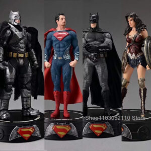 9c3c6a3a6cd1c7b7 LED Justice League Batman Wonder Women Superman Model Toy Superheroes Figure Collectible toys Birthday Gifts 20cm