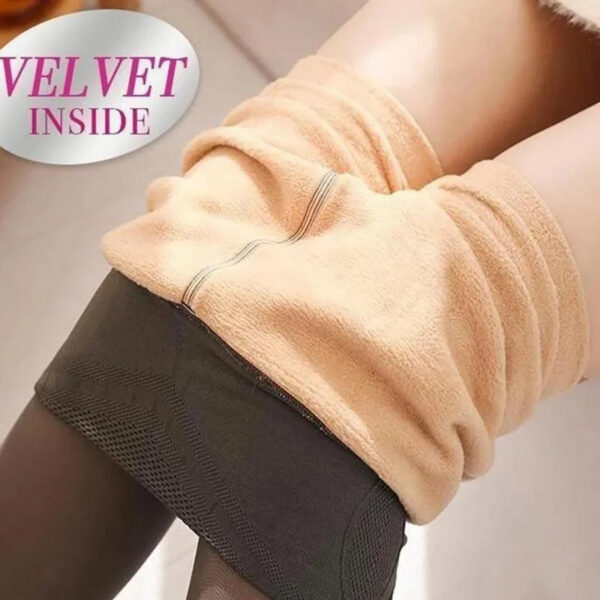 9c40f7de973df90b Socks & Hosiery 2pcs 220G Winter Fleece Panty Women's Warm Tights Thick Thermal Pantyhose Thermo High Elastic Leggings#RU1