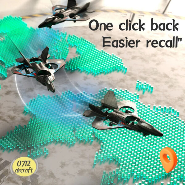 9c4dcd9c68fadb6e L0712 RC Plane 2.4G Remote Control Aircraft Gravity Sensing Aircraft Glider with Light EPP Foam Fighters for Boys Children