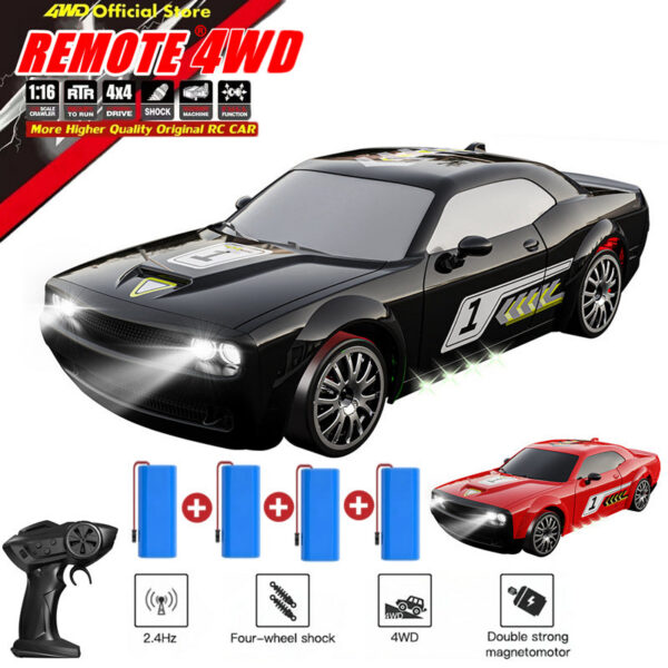 4WD Super Drift Remote Control RC Truck RTR Radio GTRPRO 4x4 Racing Car AE86PRO Toys for Children Kid Adult Christmas Gift