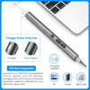 9c57b6da476c070b 62/6 in 1 Electric Screwdriver Set Precision Handle Portable Power Tool Kits Wireless Cordless Small Bits for Phone Watch Repair