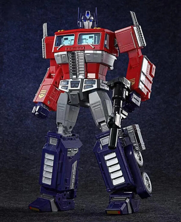 9c5ad4864cc0bd95 32cm Alloy Transformation Robot Optimus Prime Action Figure Collection Model Toys Boxed