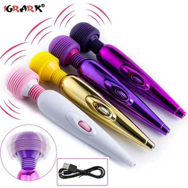 9c5fd16411f468ea Adult Sex Toys for Women Magic Wand AV Stick Vibrator Female Masturbation Erotic Products Vagina Clitori Massager Vibrating Egg