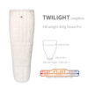 AEGISMAX Wind Hard Twilight 10D -5 Degree 800FP Down Ultralight Camping Quilt Sleeping Bag Winter Hiking Equipment