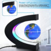 9c9627f25efd74db Magnetic ating Levitation Globe LED World Map Electronic Antigravity Lamp Novelty Ball Light Home Decor Lamps Birthday Gifts