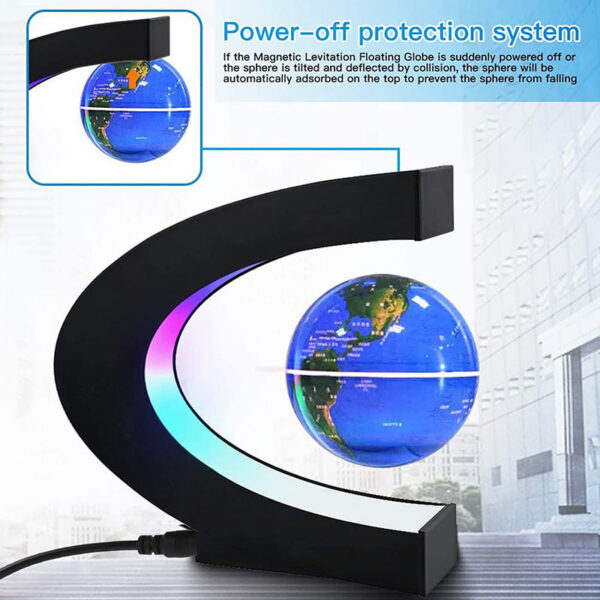 9c9627f25efd74db Magnetic ating Levitation Globe LED World Map Electronic Antigravity Lamp Novelty Ball Light Home Decor Lamps Birthday Gifts