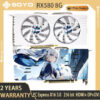 9c99c21d4ecbe57c SOYO Graphics AMD RX580 8GB Gaming GDDR5 256Bit PCI Express 3.0 ×16 Radeon GPU Computer Video Card placa de video