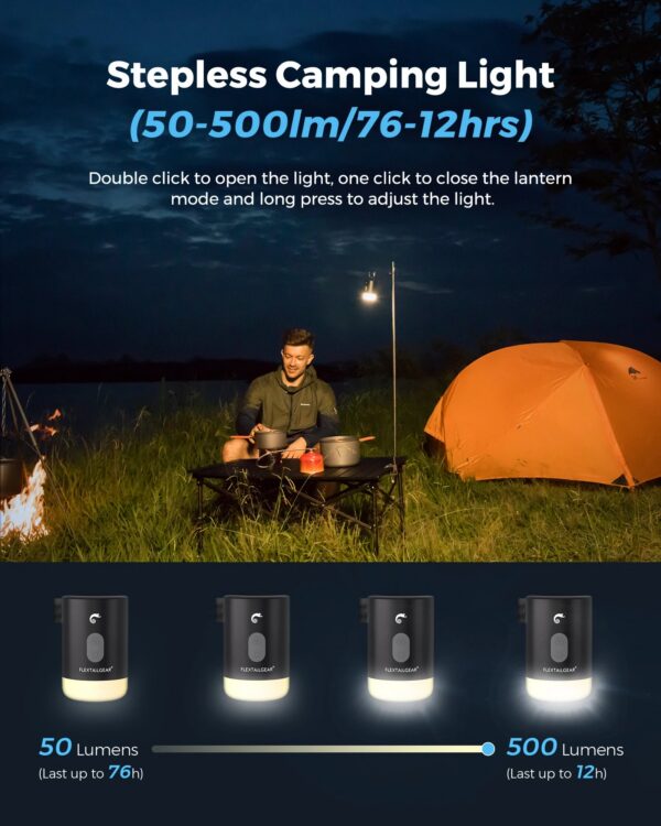 9c99fc5afcf449c2 FLEXTAILGEAR MAX PUMP 2 PRO - Portable Air Pump Electric Inflator with Camping Light and Emergency Power Supply for Outdoors