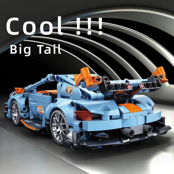 523pcs Building Blocks City Speed Car Festive Giving Racing Vehicle with Super Racers Bricks Toys for Children Boy Gift