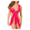 Women Sexy Christmas Festival Bowknot Backless Bodysuit Red Lingerie S-3xl Sous Vetement Femme Underwear Lingerie 2022 New L5