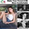 Car Inflatable Bed Mattress, Mattress Back Seat RV Mattresses, Travel for Automotive SUV Truck Berlina Furgonetas Grande Cars Backseat Sleeping Bed,Full