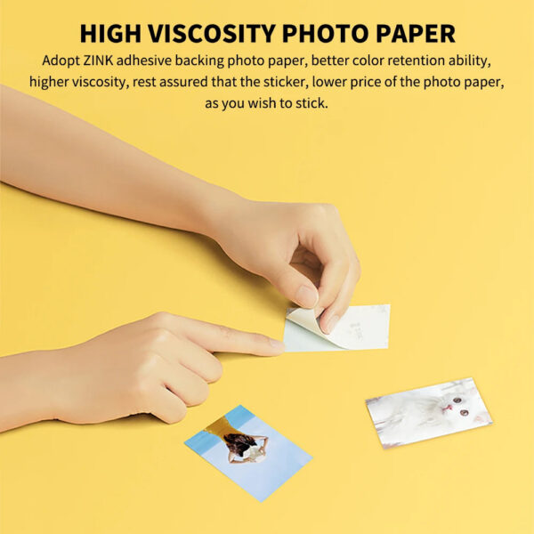 9cbb01be9eea4ff9 Xiaomi AR Printer 300dpi Portable Photo Mini Pocket With DIY Share 500mAh Picture Printer Pocket Printer Work With Mihome APP