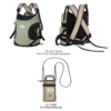 Puppy Kitten Travel Chest Sling Bag Pet Front Cat Dog Carrier Breathable Canvas Portable Backpack Cross Shoulder Strap