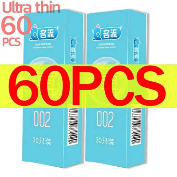 30pcs MingLiu Super Ultra Thin Condoms Intimate Condone Good Sex Products Natural Rubber Latex Penis Sleeve long-lasting For Men