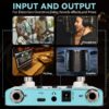 M-vave Lost Tempo Drum Machines & Looper Pedal Built-in 30 Drums 11 Mins Recoding Time High Precision Tuner Guitar Effect pedal