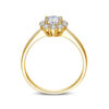 9cd54ab3fccc0e55 Certified Woman wer Ring With Moissanite Dia 0.5ct 5mm Wedding Engagement Rings Pure Sier Women's Jewelry For Girl Gift