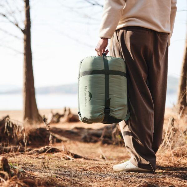9cf92ea8f0459157 Naturehike Schlafsack aus Baumwolle 3-4 Jahreszeiten Wasserdichter Leichter Deckenschlafsack für Camping, Reisen und Outdoor-Aktivitäten -Ideal für Erwachsene und Kinder - 200 x 115 cm